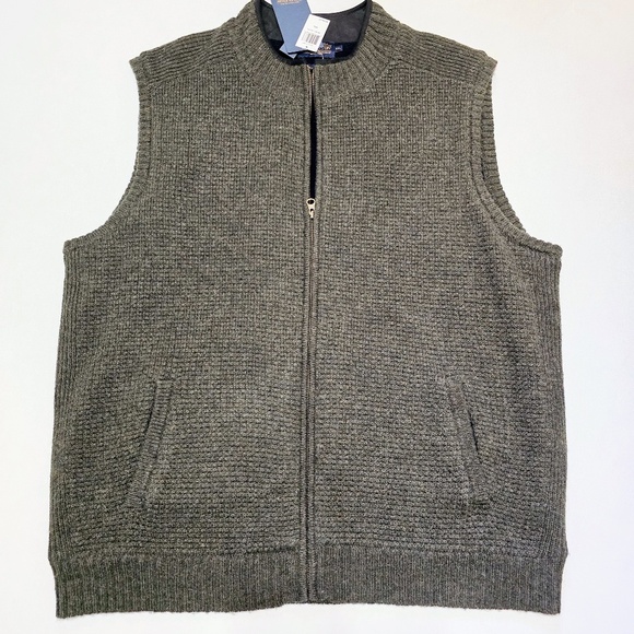 Pendleton Other - NEW PENDLETON 100% Shetland Wool Fleece Lined Mens Sweater Vest, Size XXL- NWT